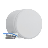 Knopf HEWI 557.32 � 32 mm, Tiefe 30 mm, Polyamid lichtgrau gl�nzend