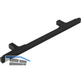 Griff Francis LA 128, Breite 210 mm, Aluminium/Zinkdruckguss schwarz matt