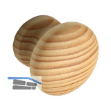SECOTEC M�belknopf 35 mm Fichte lackiert SB-1
