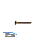 Superformgewindeschraube 4 x 30 mm, Stahl verzinkt