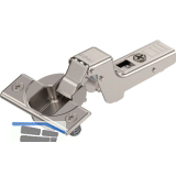 BLUM CLIP top M�bel Scharnier 110�, 18mm gekr�pft mit Feder, Einpressen