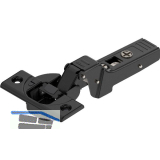 BLUM CLIP top BLUMOTION ONYX Profilt�rscharnier 95�, 9,5mm gekr�pft, Schrauben