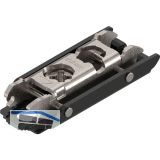 BLUM CLIP ONYX Exzenter Montageplatte gerade, Stahl, Schrauben, Distanz 0 mm