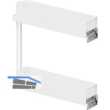 VS SUB Slim Unterschrankauszug Planero KB 150 mm Wei�