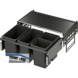 VS ENVI Space Abfalltrennsystem KB 800 mm 1 x 22/1 x 16/2 x 10 Liter Lava