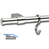 Relingrohr-Set 1196 L�nge 1196 mm, Stahl Edelstahl Effekt