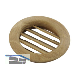 L�ftungsrosette rund 112 mm Eiche roh