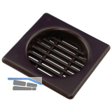 L�ftungsgitter � 36 mm/43 x 43 mm Kunststoff Braun