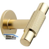 Knopf Manor � 14 mm, Tiefe 39 mm, Zinkdruckguss gold