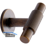 Knopf Manor � 14 mm, Tiefe 39 mm, Zinkdruckguss messing antik