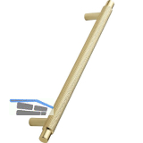 Griff Manor � 14 mm, LA 192 mm, Breite 246 mm, Zinkdruckguss gold
