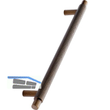 Griff Manor � 14 mm, LA 192 mm, Breite 246 mm, Zinkdruckguss messing antik