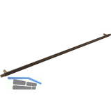 Griff Manor L � 14 mm, LA 640 mm, Breite 694 mm, Aluminium/ZN Messing antik