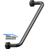 Griff Lounge � 7 mm, LA 128 mm, Breite 142 mm, Zinkdruckguss schwarz matt