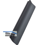 Griff Leaf LA 160 mm, Breite 200 mm, Zinkdruckguss schwarz matt