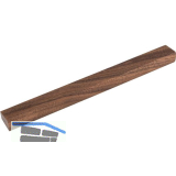 Griff Trim 1410 LA 160 mm, Breite 200 mm, Nuss lackiert