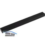 Griff Trim 1410 LA 160 mm, Breite 200 mm, Esche schwarz gebeizt