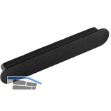 Griff Tuba LA 128 mm, Breite 156 mm, Esche schwarz gebeizt