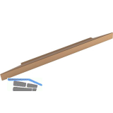 Griff Facet LA 160 mm, Breite 284 mm, Aluminium messing matt