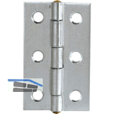 Scharnier DIN 7954 A schmal 50 x 31 mm, Stahl verzinkt