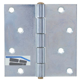 Scharnier quadratisch Stift lose 63 x 63 mm, Stahl verzinkt