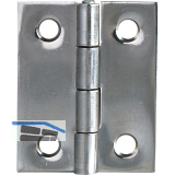 Scharnier DIN 7954 B halbbreit 40 x 32 mm, Edelstahl