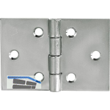 Scharnier DIN 7954 D breit 50 x 75 mm, Stahl verzinkt