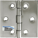 Scharnier DIN 7954 C quadratisch 80 x 80 xmm, Edelstahl