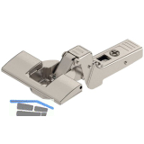 BLUM CLIP top Profilt�rscharnier 95�, 18 mm gekr�pft mit Feder, INSERTA