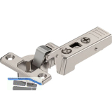 BLUM CLIP top Minischarnier 94�, 18mm gekr�pft mit Feder, Schrauben