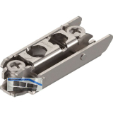 BLUM CLIP Exzenter Montageplatte gerade, Stahl, Systemschraube, Distanz 3 mm