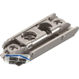 BLUM CLIP Exzenter MPL gerade, Zwillingsanschlag, Stahl, Systemschraube, D: 0 mm