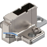 BLUM CLIP Kreuzmontageplatte, Zink, Systemschrauben Distanz 18 mm