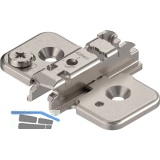 BLUM CLIP Exzenter Kreuzmontageplatte, Stahl, Schrauben, Distanz 3 mm