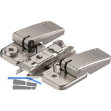 BLUM CLIP Exzenter Kreuzmontageplatte, Stahl, INSERTA, Distanz 0 mm