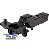 HETTICH SENSYS 8675 TH 58 Topfscharnier einliegend �W 110�, schwarz