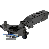 HETTICH SENSYS 8661 TH 58 Profilt�rscharnier aufliegend �W 95� schwarz