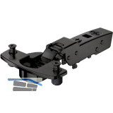 HETTICH SENSYS 8661 TH 58 Profilt�rscharnier halbaufliegend �W 95� schwarz
