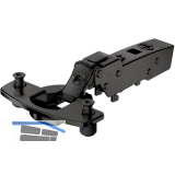 HETTICH SENSYS 8646i TH 58 D�nnt�rscharnier halb aufliegend �W 110� schwarz