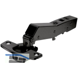 HETTICH SENSYS 8639i TH52 Winkelscharnier 45� aufliegend ged�mpft �W 95� schwarz
