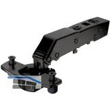 HETTICH SENSYS 8639i TH58 Winkelscharnier 45� aufliegend ged�mpft �W 95� schwarz