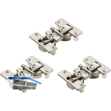 HETTICH WINGLINE L Mittelscharnier-Set, zum Einpressen, 3 St�ck