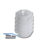 BLUM D�bel zur Scharniertopfmontage 8,6x10,8 mm, Kunststoff wei�