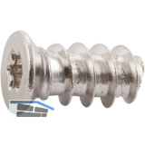 Systemschraube Senkkopf 6,3x11 mm,TX 20, Stahl vernickelt