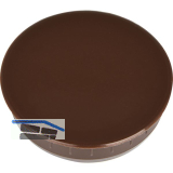 HENKE Scharniertopf Abdeckkappe � 35 mm, Kunststoff braun