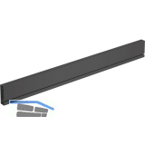 HETTICH AvanTech YOU R�ckwandprofil H 101 anthrazit