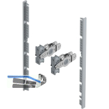 HETTICH AvanTech YOU Frontverbinder Zarge Innenfrontprofil H 187 silber