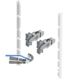 HETTICH AvanTech YOU Frontverbinder Zarge Innenfrontprofil H 187 wei�