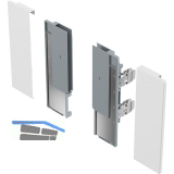 HETTICH AvanTech YOU Inlay-Front Frontverbinder Zarge H 187 wei�