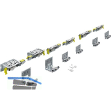 HETTICH TopLine XL Schiebet�rbeschlag-Set 1350 x 3000, 3-t�rig 18-30 mm